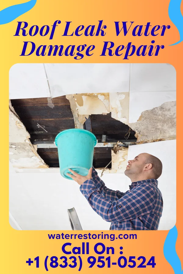 Roof Leak Water Damage Repair in Rollingwood, CA